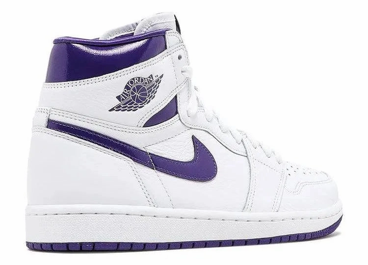 Performance Oriented Neutral Stance Balanced Air Jordan 1 High Court Purple (W)