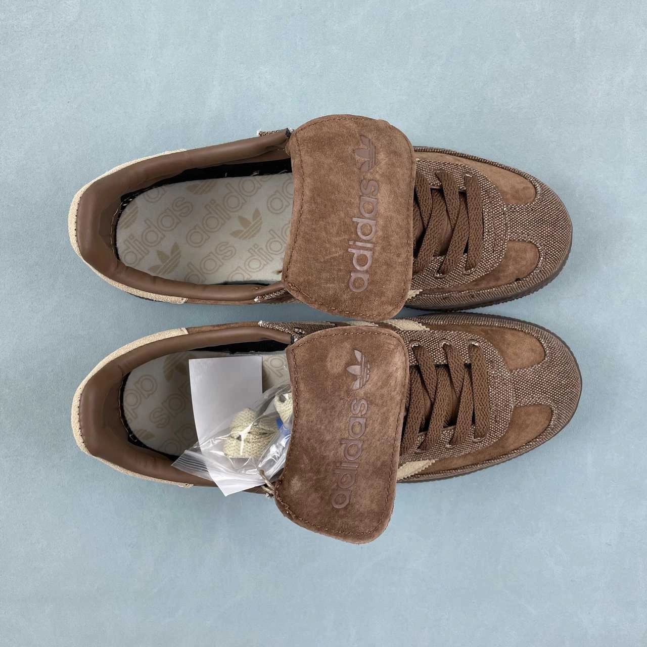 road durability Adidas Handball Spezial Brown Beige Gum5 IH7299