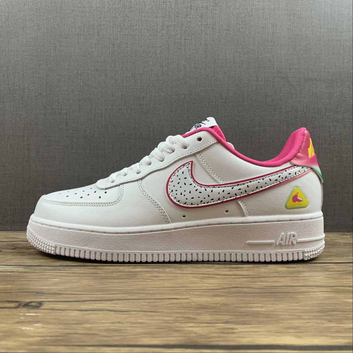 Kick Step Air Force 1 07 Low Dragon Fruit White Pink DV3809-100