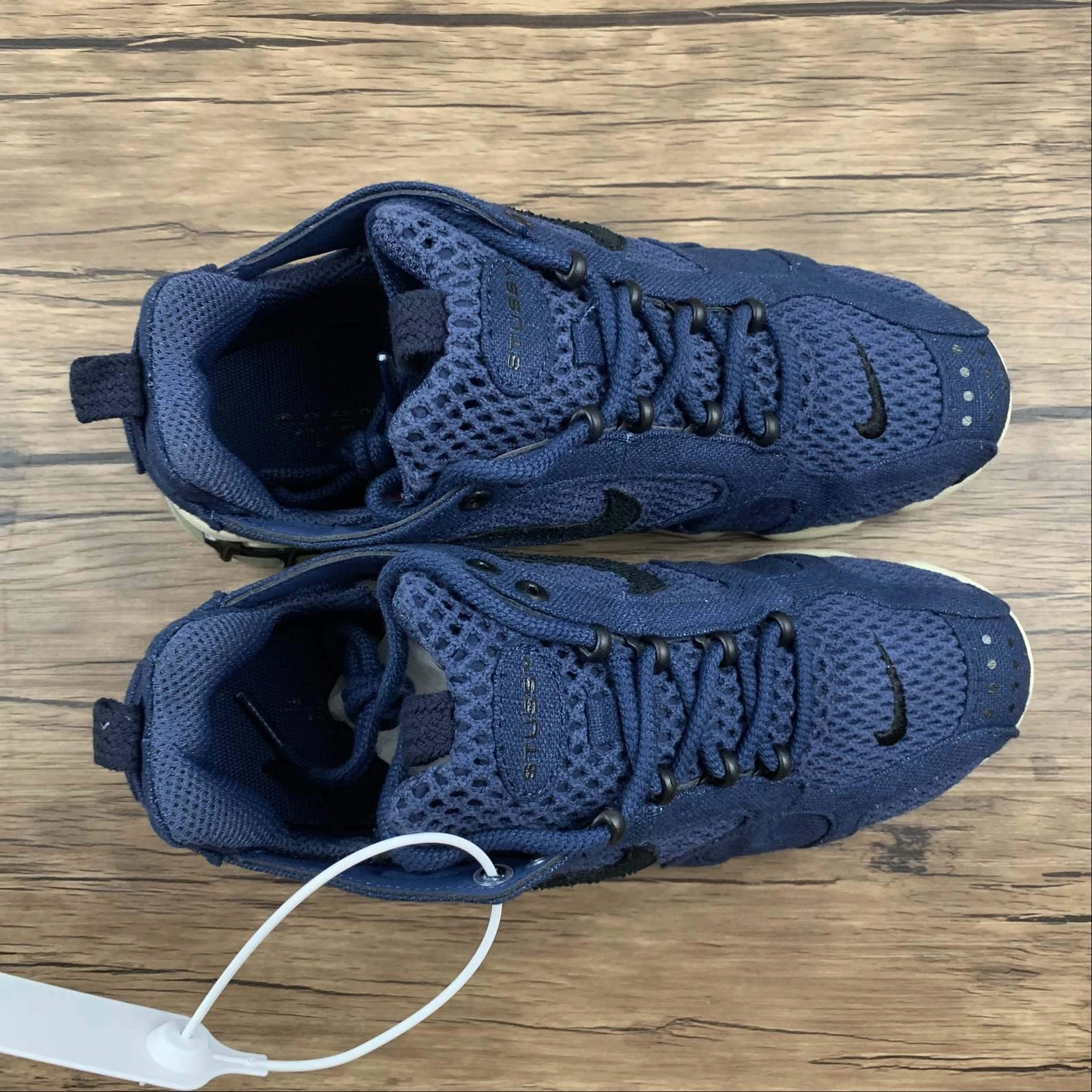 competition edge Air Zm Spiridon Cg 2 Stussy Dk Blue Beige CQ5486-600