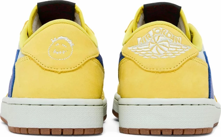 Nike Jordan 1 Low x Travis Scott Canary Yellow Hand washable