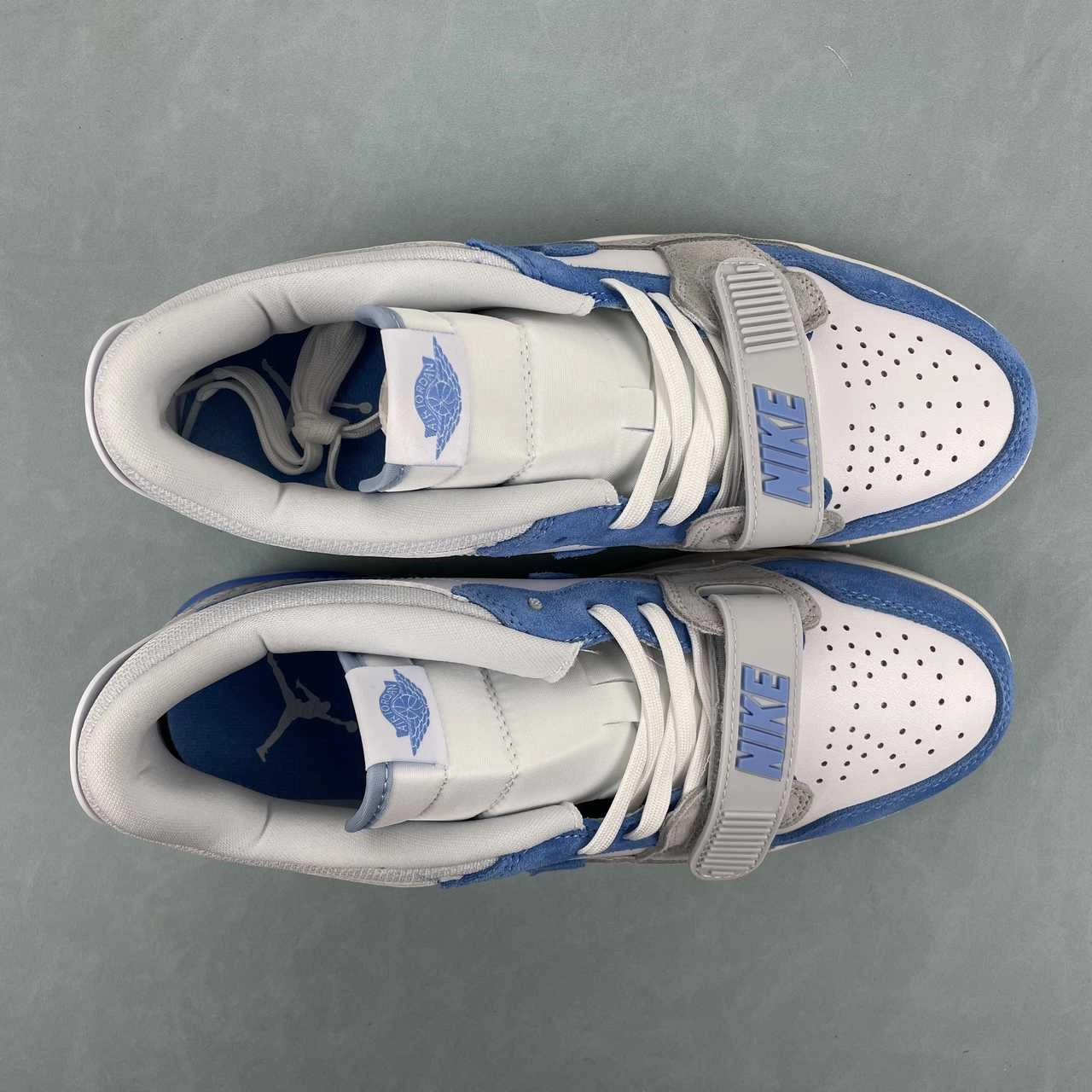 Air Jordan Legacy 312 Low Lucky Shorts Summit White Hydrogen Blue CD7069-141 True Heart