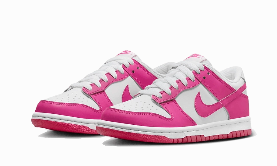 Stretch Lace System Nike Dunk Low Laser Fuchsia