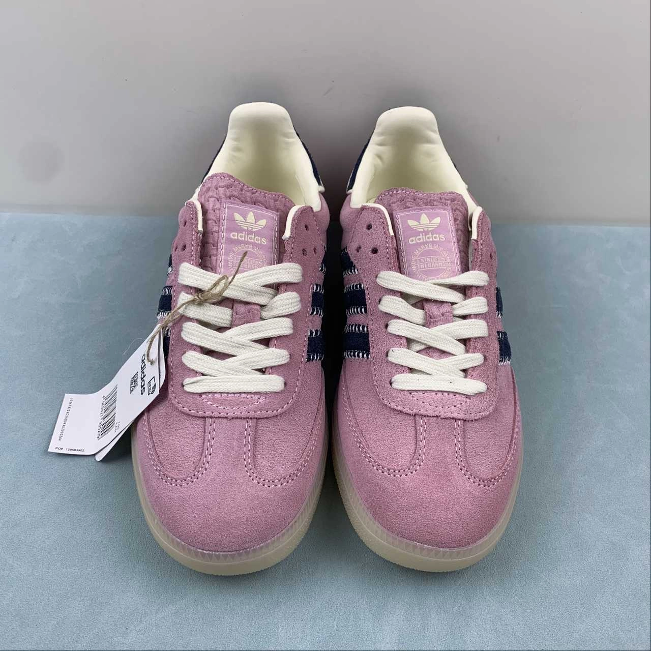 Mule Style Notitle x Adidas Samba OG Pink Navy Blue Light Gum IG4198