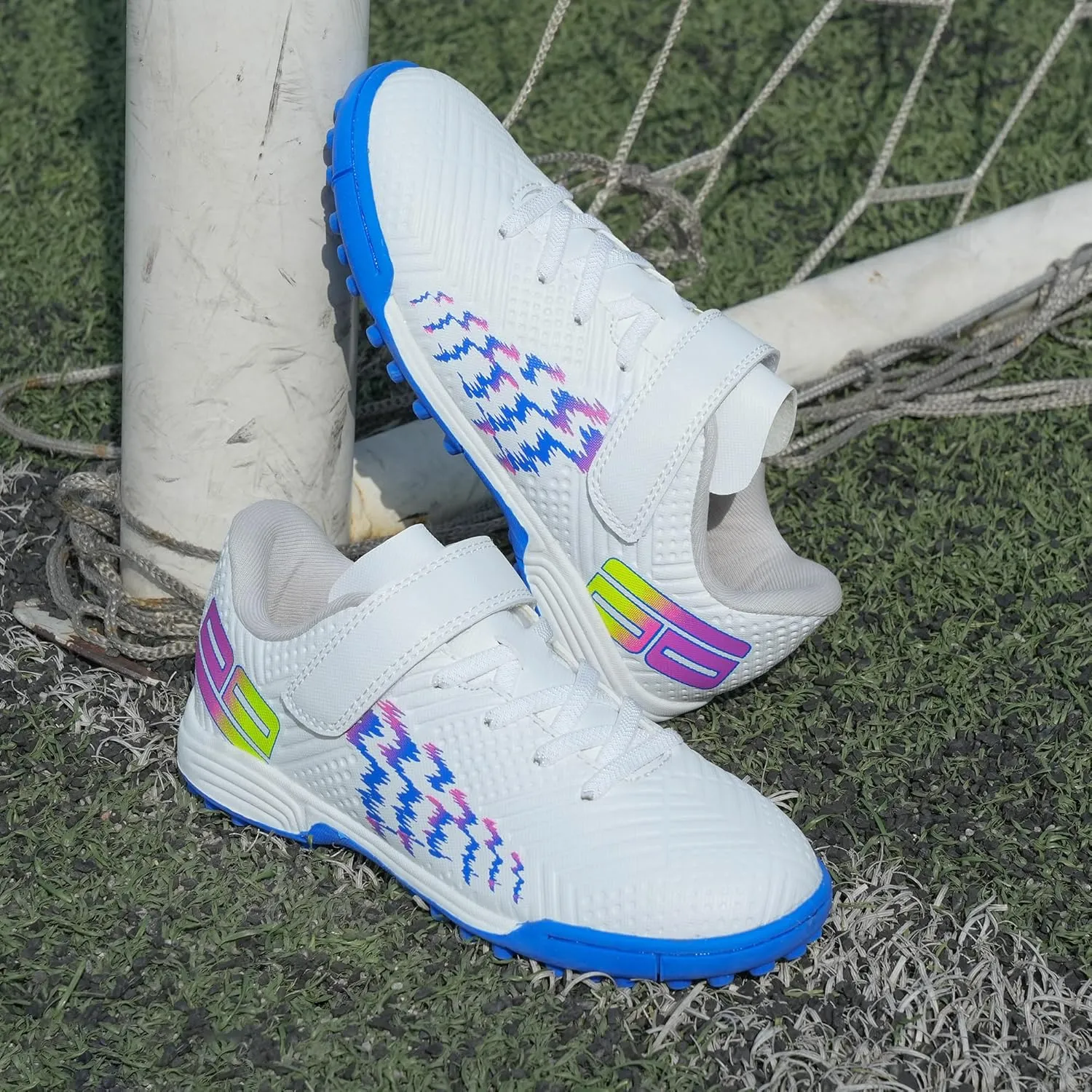 brooman Kids Turf Soccer Shoes Girls Boys Indoor Soccer Shoes