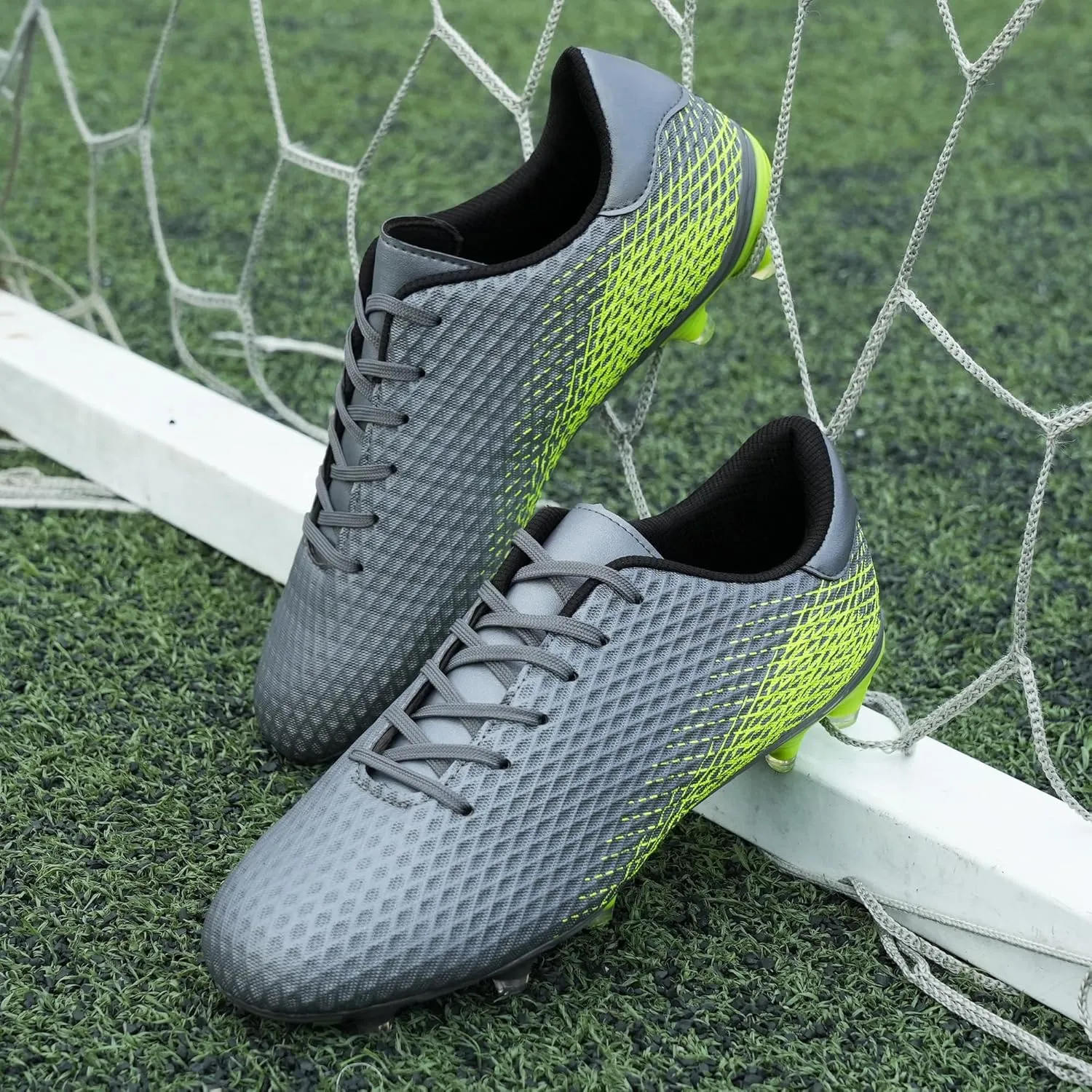 brooman Men Firm Ground Soccer Cleats Soccer Shoes