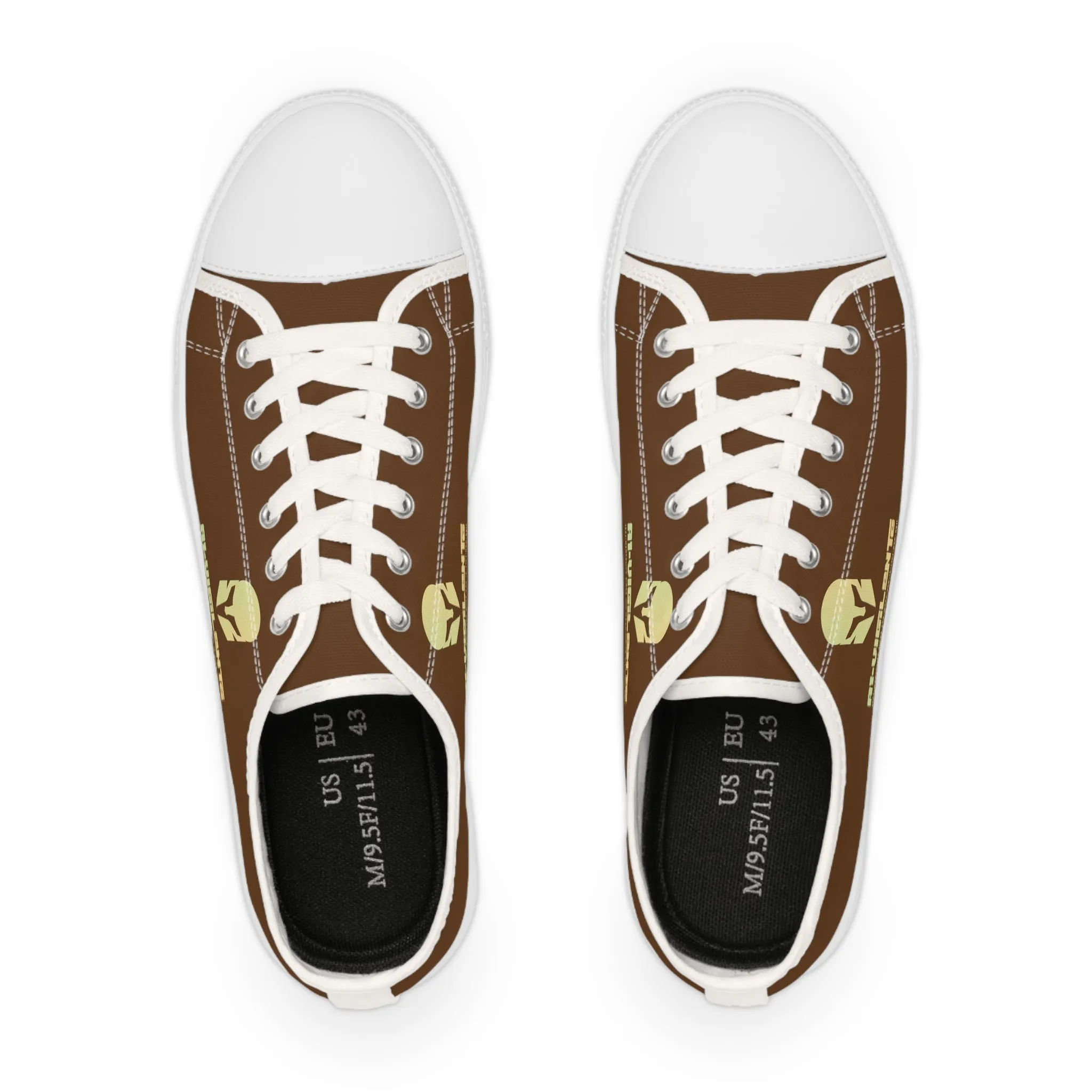 Brown A1-Vigilante  Men's Low Top Sneakers