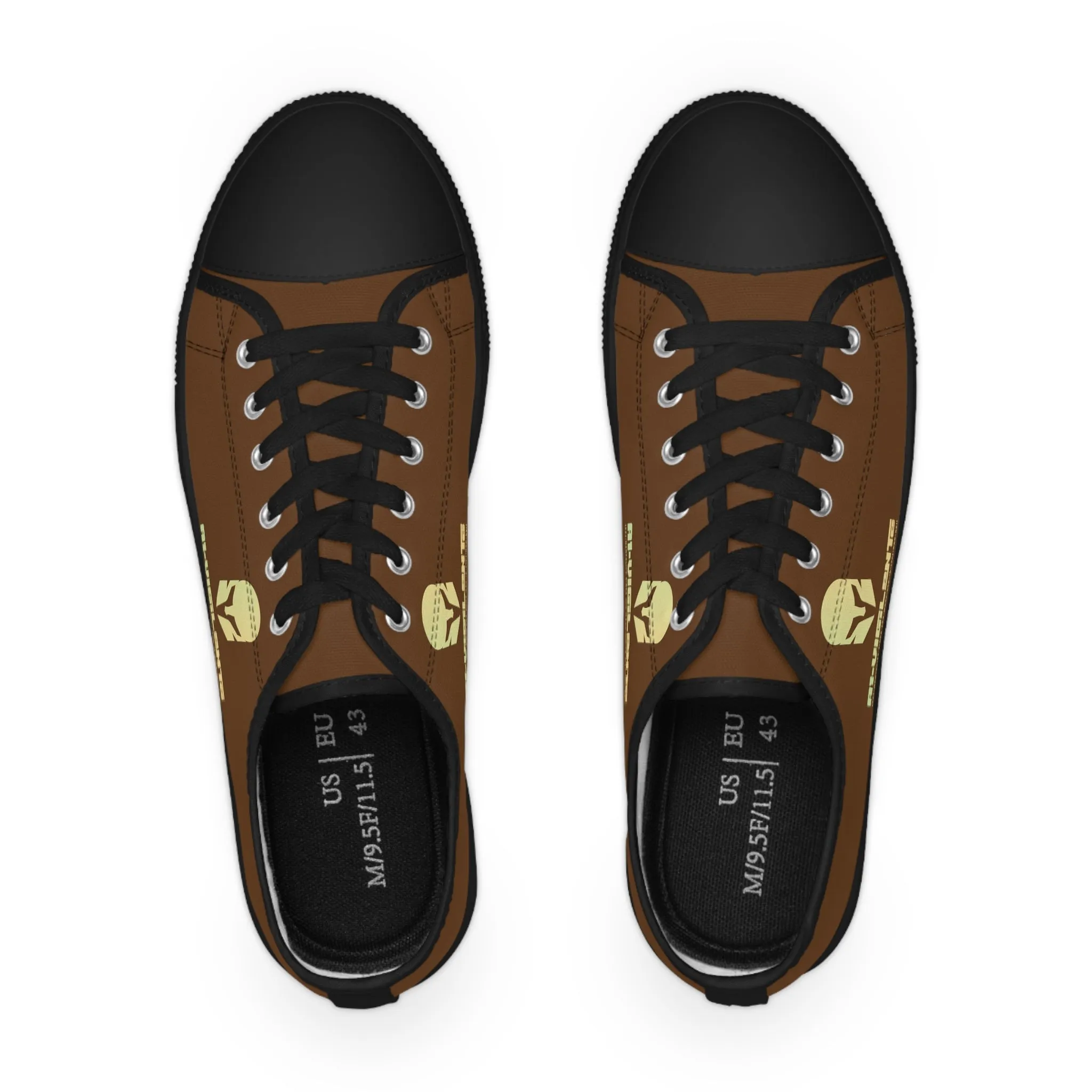 Brown A1-Vigilante  Men's Low Top Sneakers