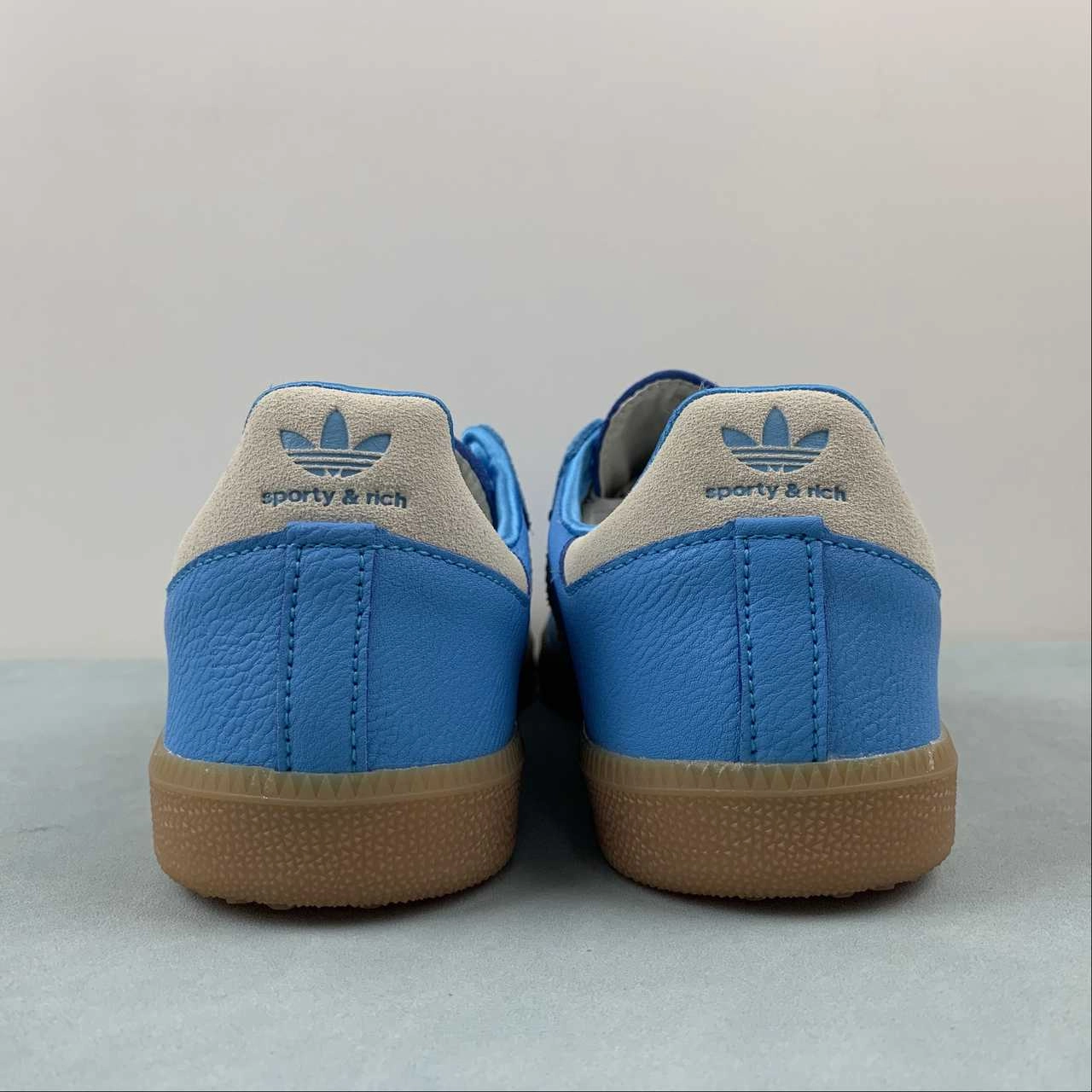 Rain Hike Flexible Sole Adidas SAMBA OG Sporty and Rich Blue Grey IE6975