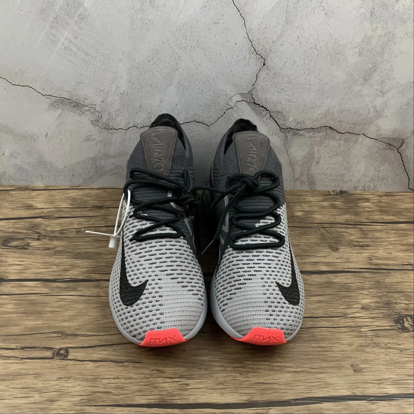 Air Max 270 FLYKNIT Atmosphere Grey Black AO1023-004 training - day running shoes speed - training running shoes
