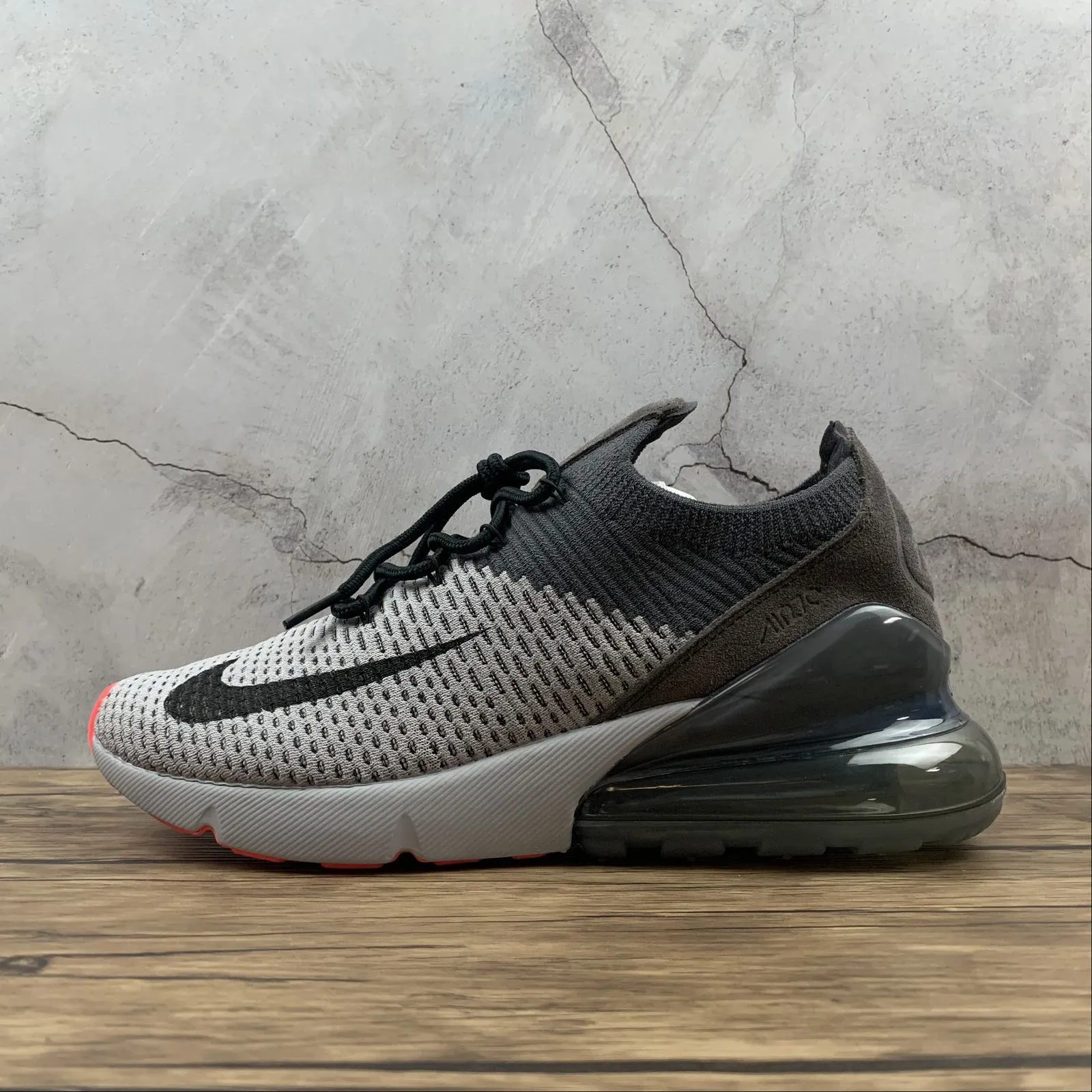 Air Max 270 FLYKNIT Atmosphere Grey Black AO1023-004 EnergyReturn Functional