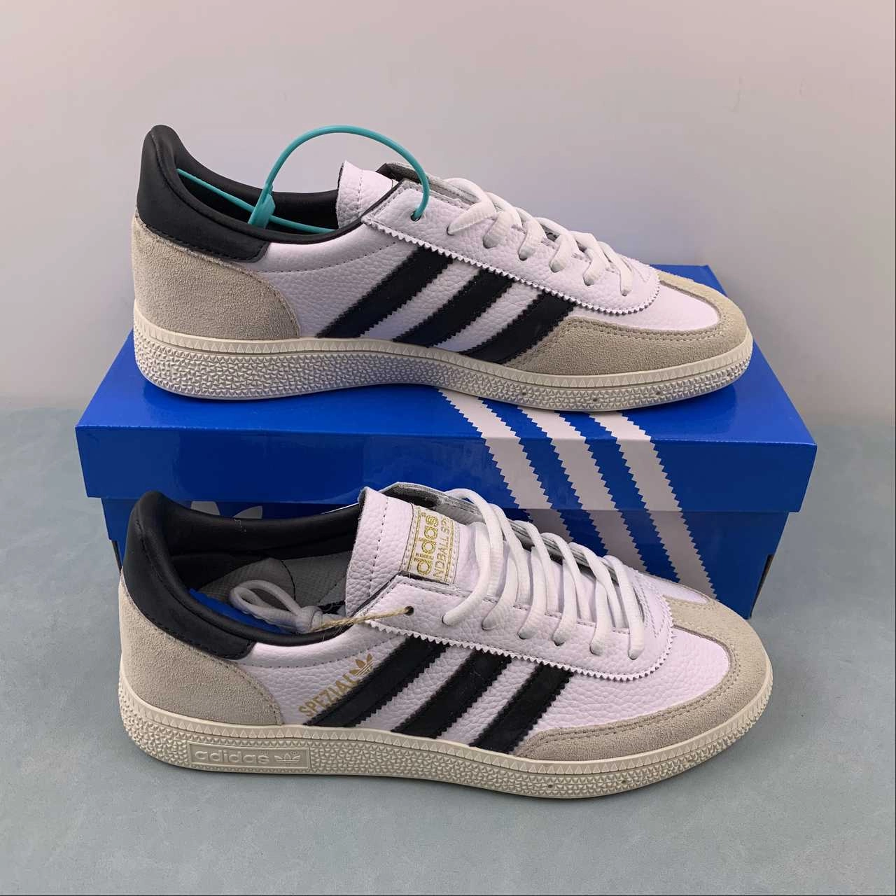 chemical - resistant bead - decorated running gear Adidas Handball Spezial Cloud White Grey Five Off White IF3741