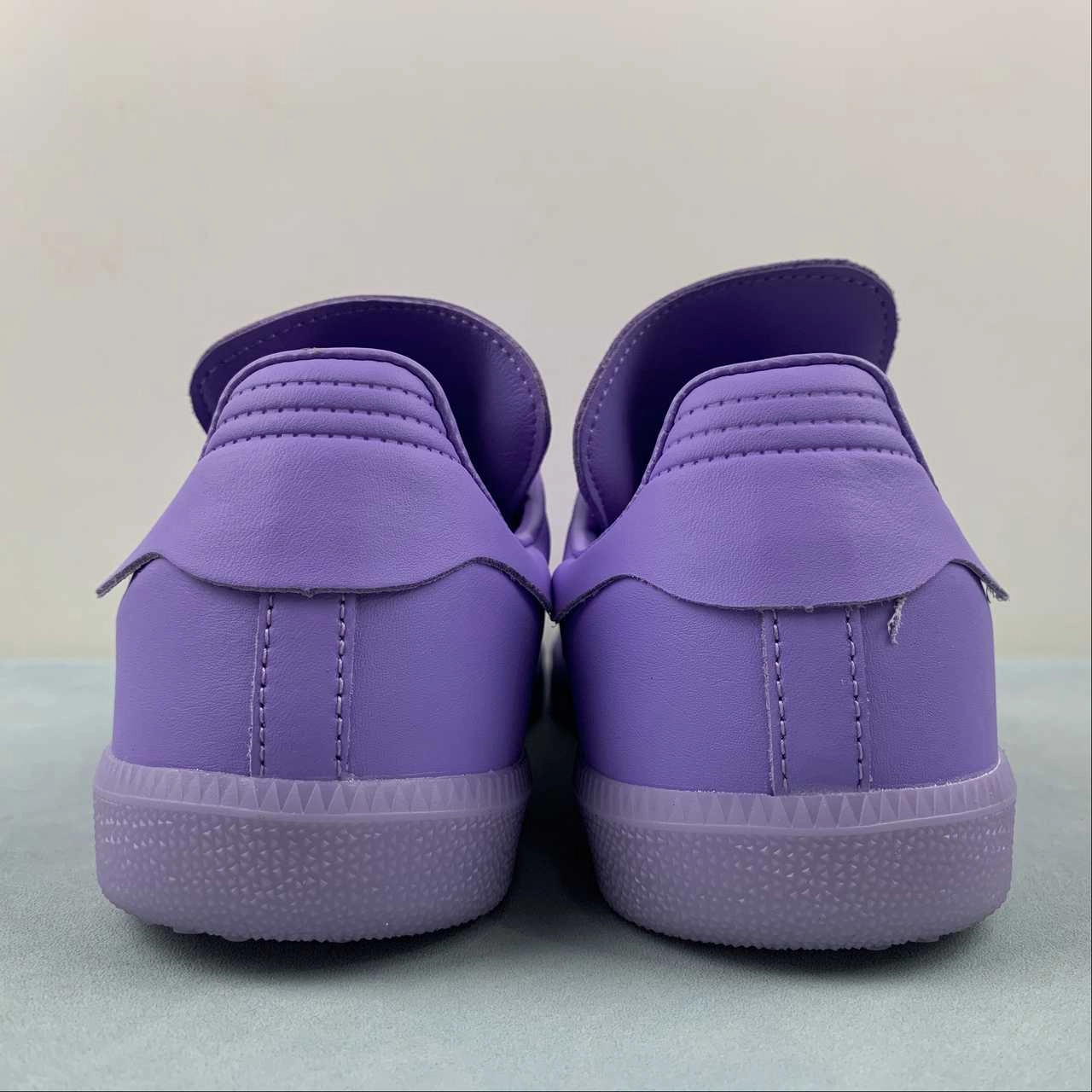 Stain Resistant Step Lightly Adidas Samba Pharrell Humanrace Purple IE7296