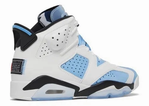 Air Jordan 6 UNC Comfortable Velcro