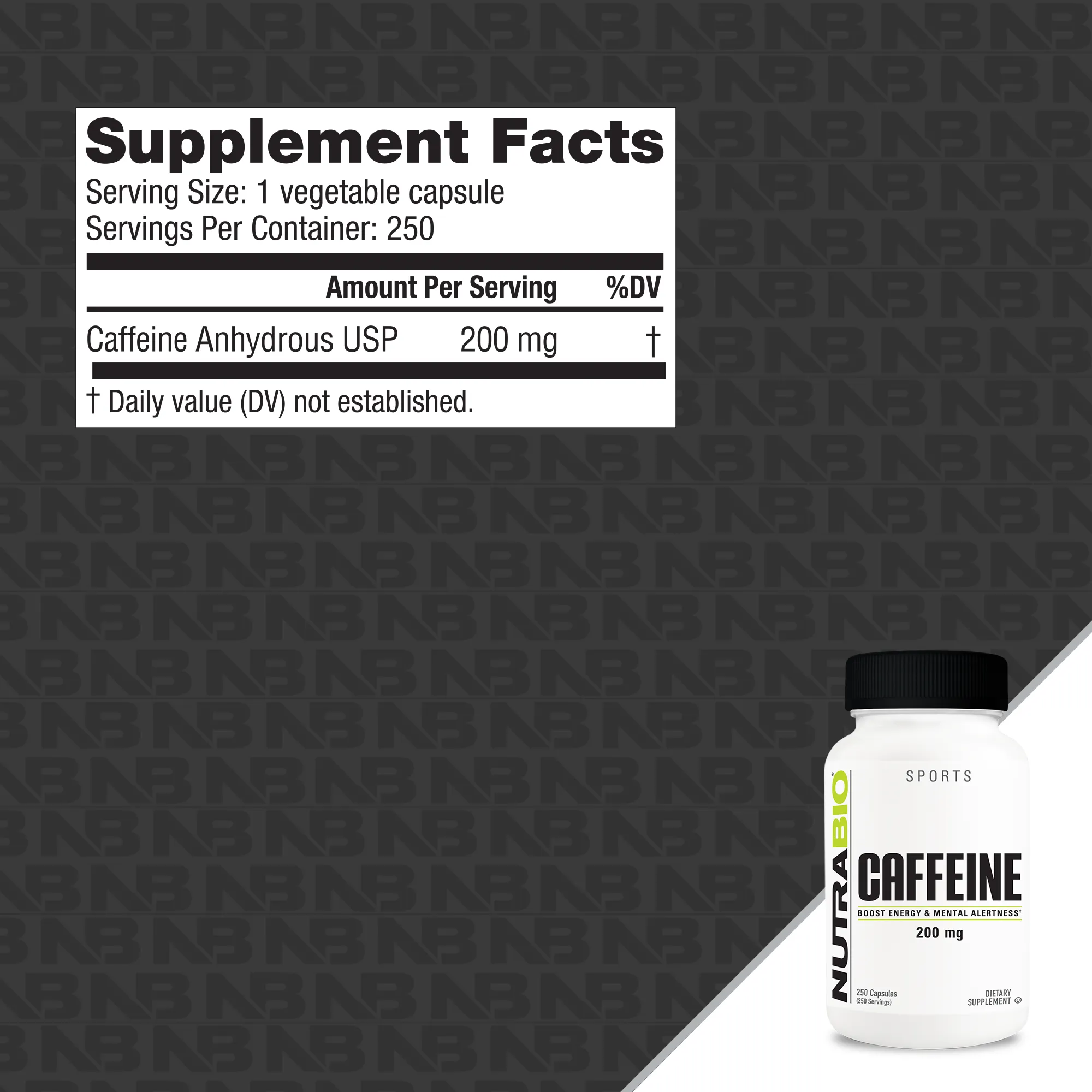 Caffeine (200mg)