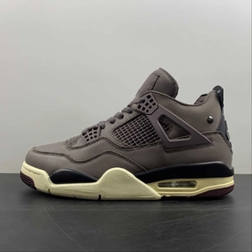 A Ma Mani??re x Air Jordan 4 Violet Ore Medium Ash Muslin Burgundy Crush DV6773-220 Anti Fatigue Insole Odor Resistant Technology