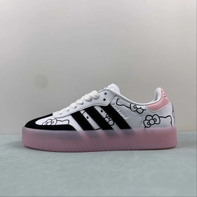 Low Effort Adidas Samba Kith Clarks 8th Street Cloud White Pink Core Black ID7295