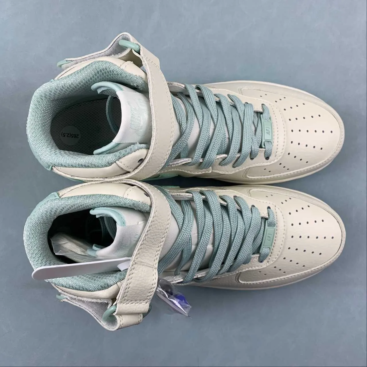 Air Force 1 07 Mid White Ice Blue PA0920-708 Light Pace