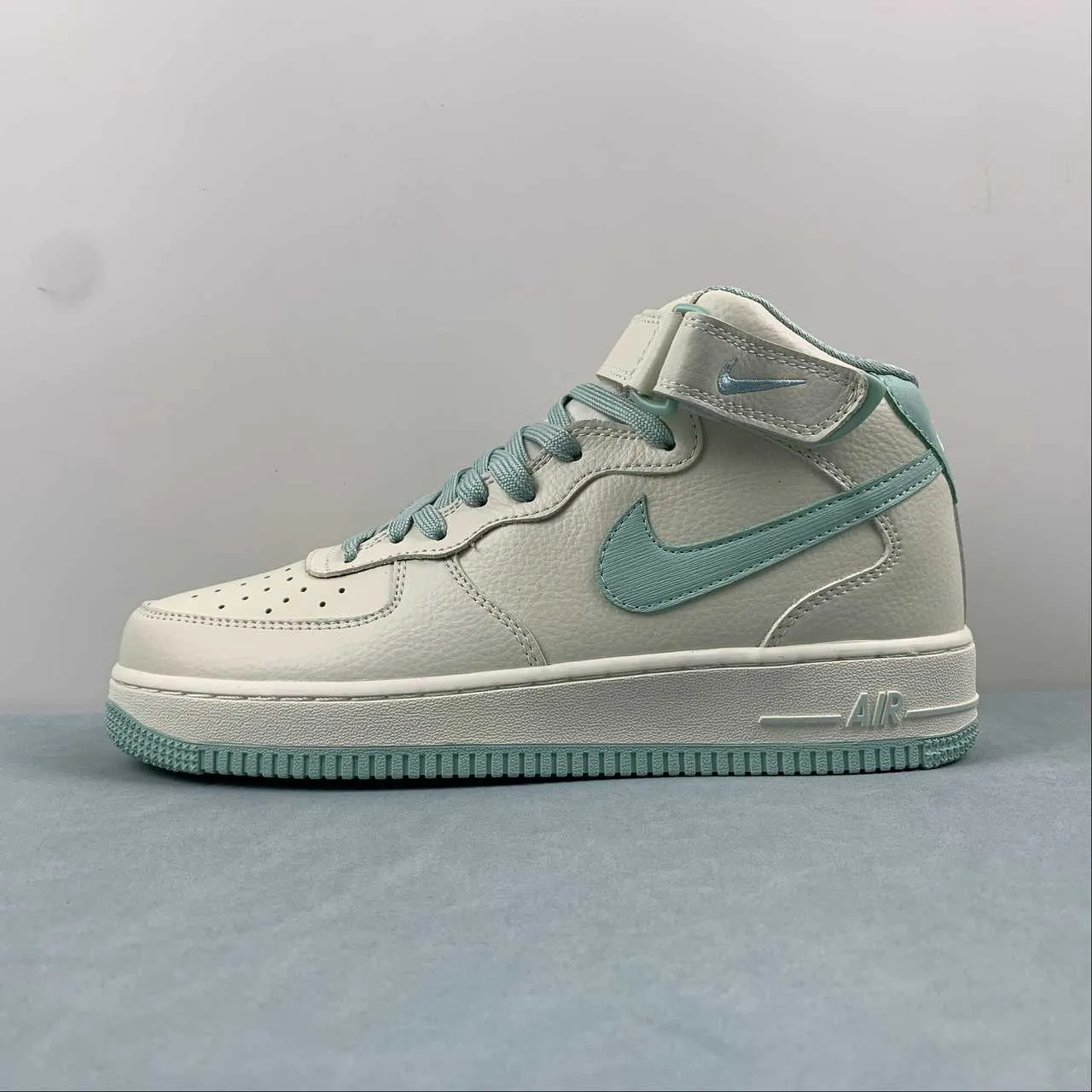 Grab Quick Path Walk Air Force 1 07 Mid White Ice Blue PA0920-708