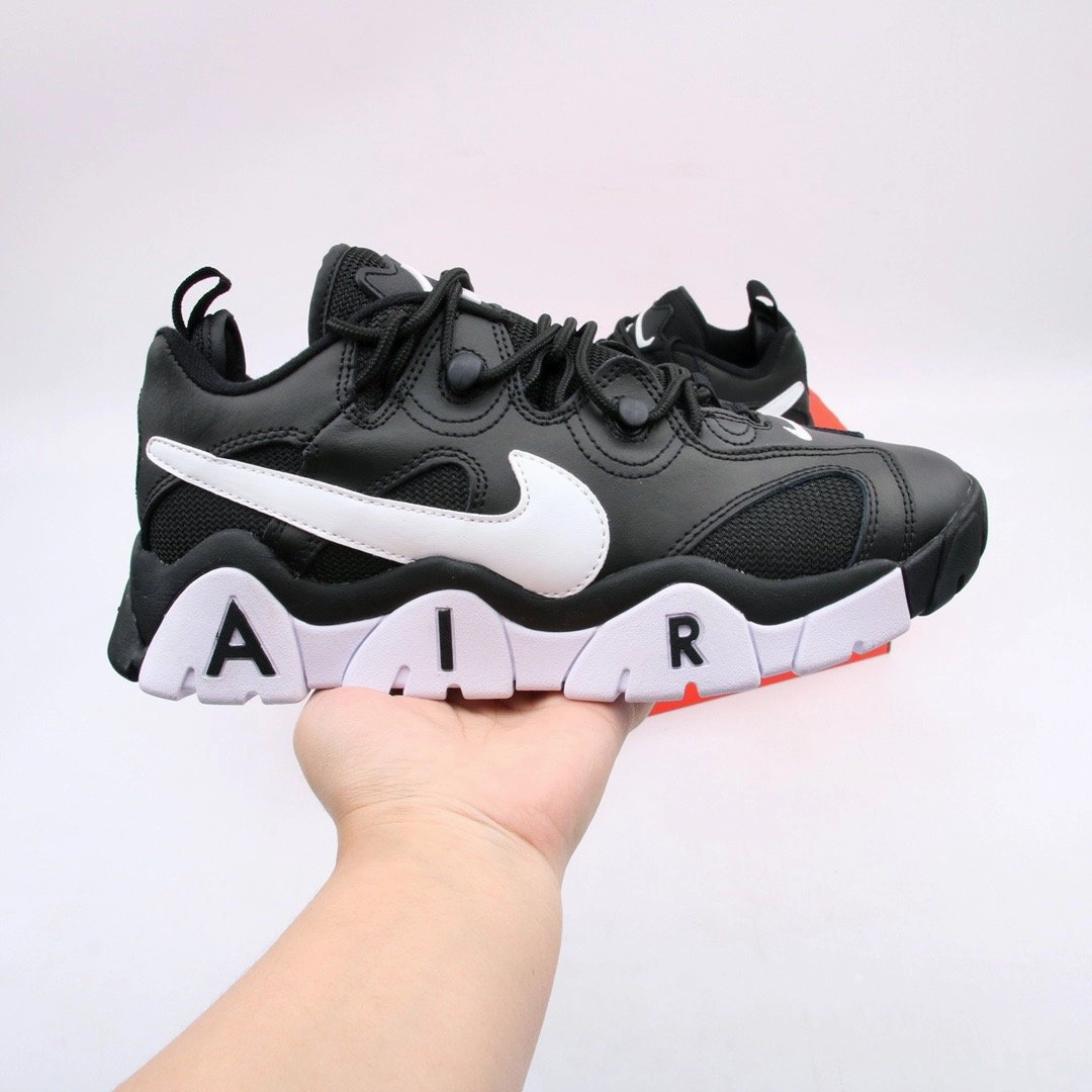 WideToeBox Air Barrage Low Black White White CK4355 001