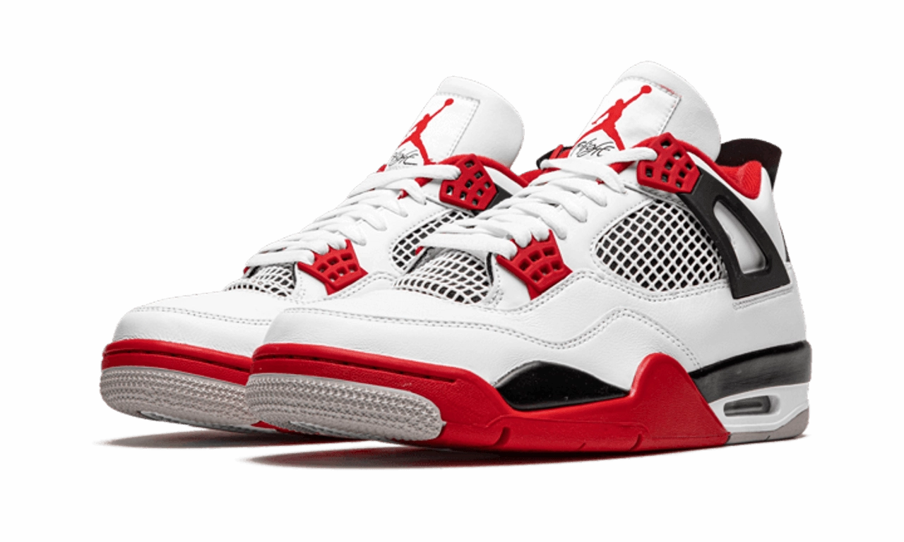 Iconic support Elite Athlete Air Jordan 4 Retro Fire Red