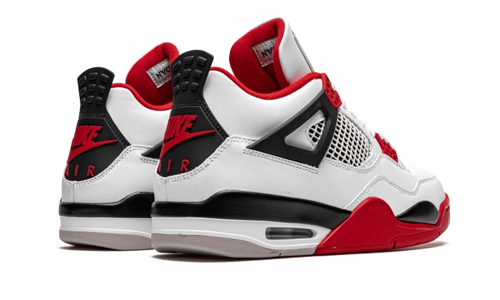 Peak Comfort Layered cushioning Air Jordan 4 Retro Fire Red