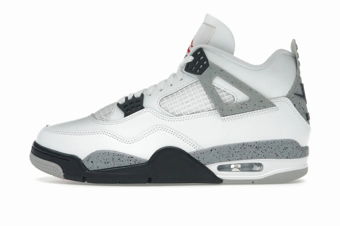 Padded Heel Counter Air Jordan 4 Retro White Cement (2025)