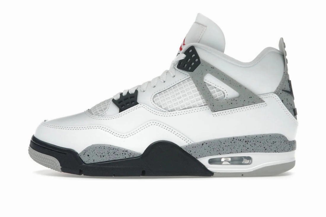 Air Jordan 4 Retro White Cement (2025) Cushioned ride
