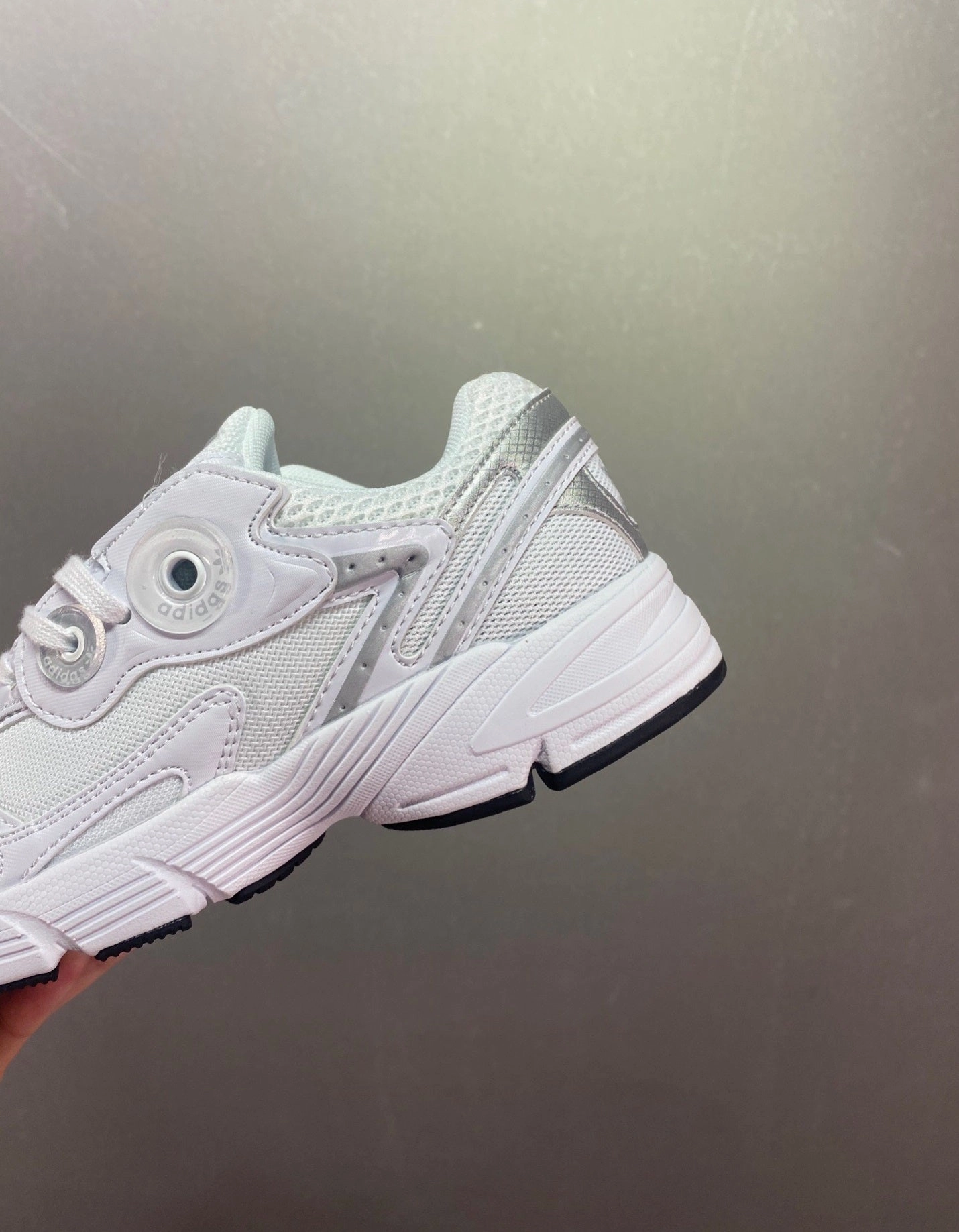 running in a ski resort area shoes secure fastening shoes Adidas Astir White Silver Metallic GY5565