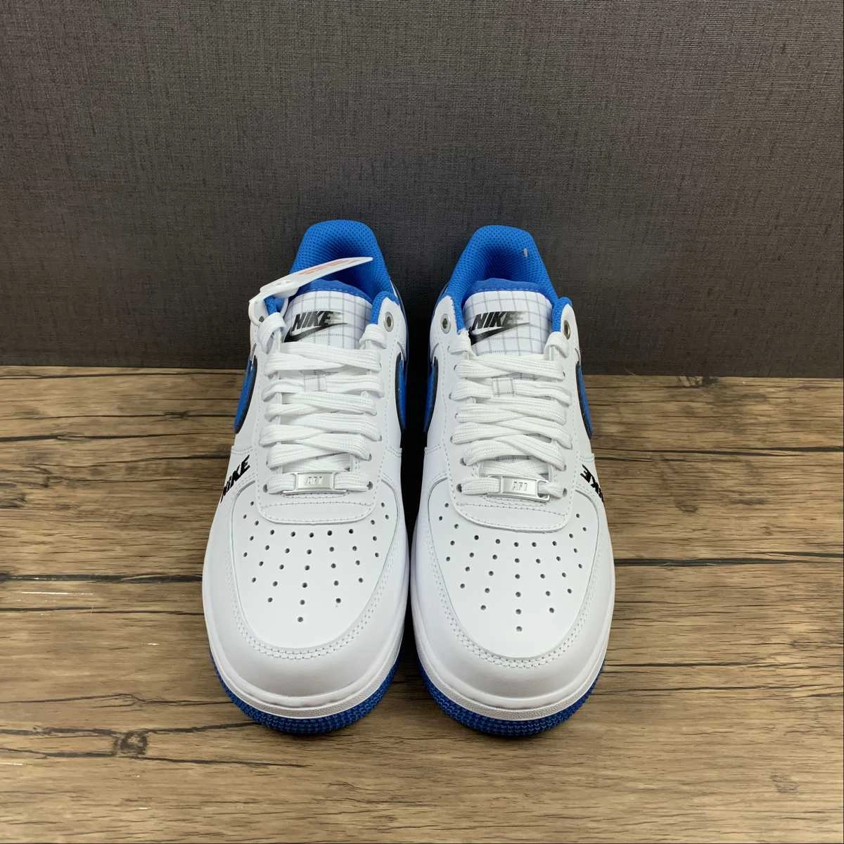 Sea Aqua Air Force 1 Low White Black Game Royal DC8873-100