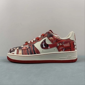 Minimalist Style Fashionable Style Air Force 1 07 Low Slum Dunk Red Rice White SD1990-111