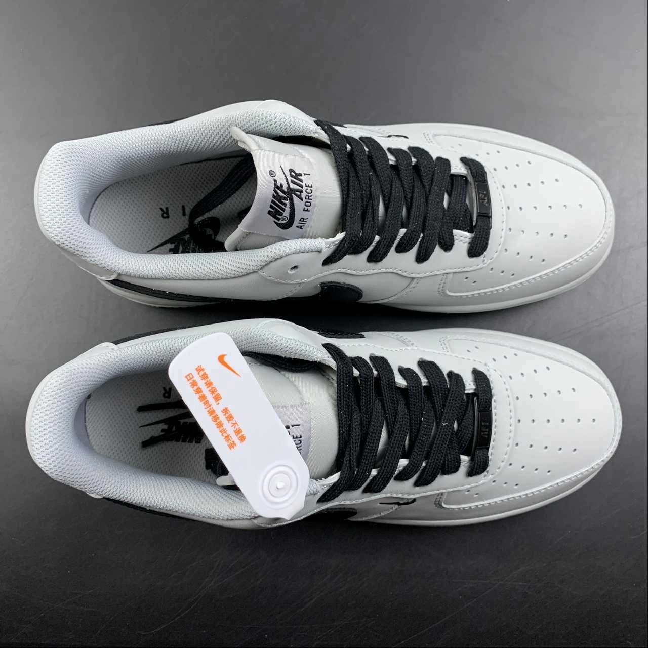 Versatile Wear Practical Use Air Force 1 07 Low Brooklyn New York White Gray White HD6936-809
