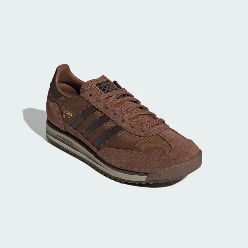 cushioned - footbed - material shoes breathable mesh performance Adidas SL 72 RS Preloved Brown Dark Brown Blanch Cargo JS0744
