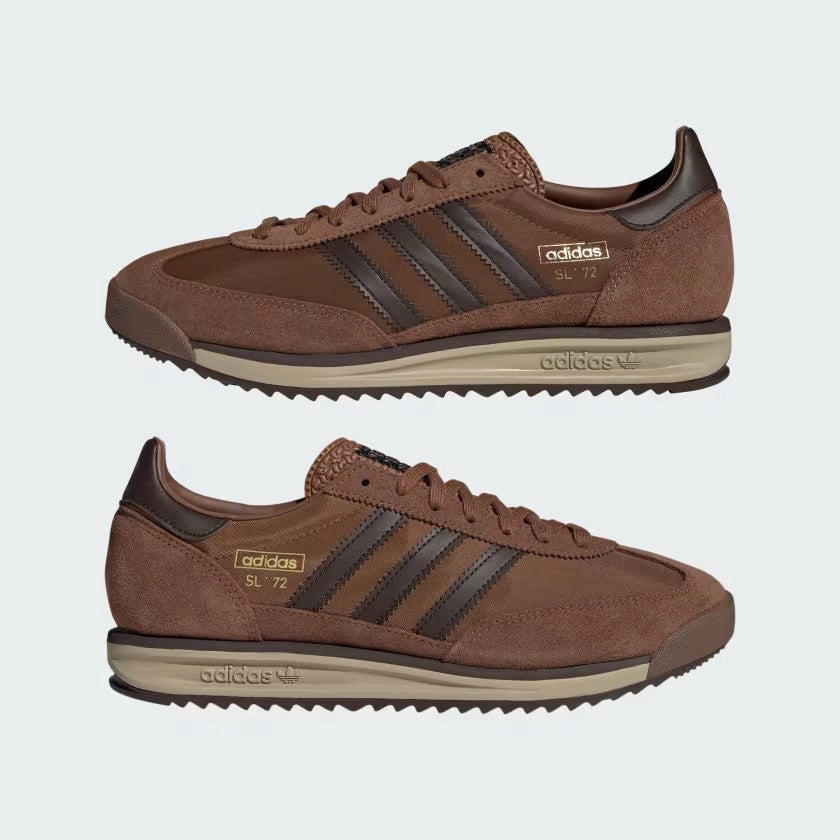 Adidas SL 72 RS Preloved Brown Dark Brown Blanch Cargo JS0744 lightweight - construction - feature shoes Cool-down