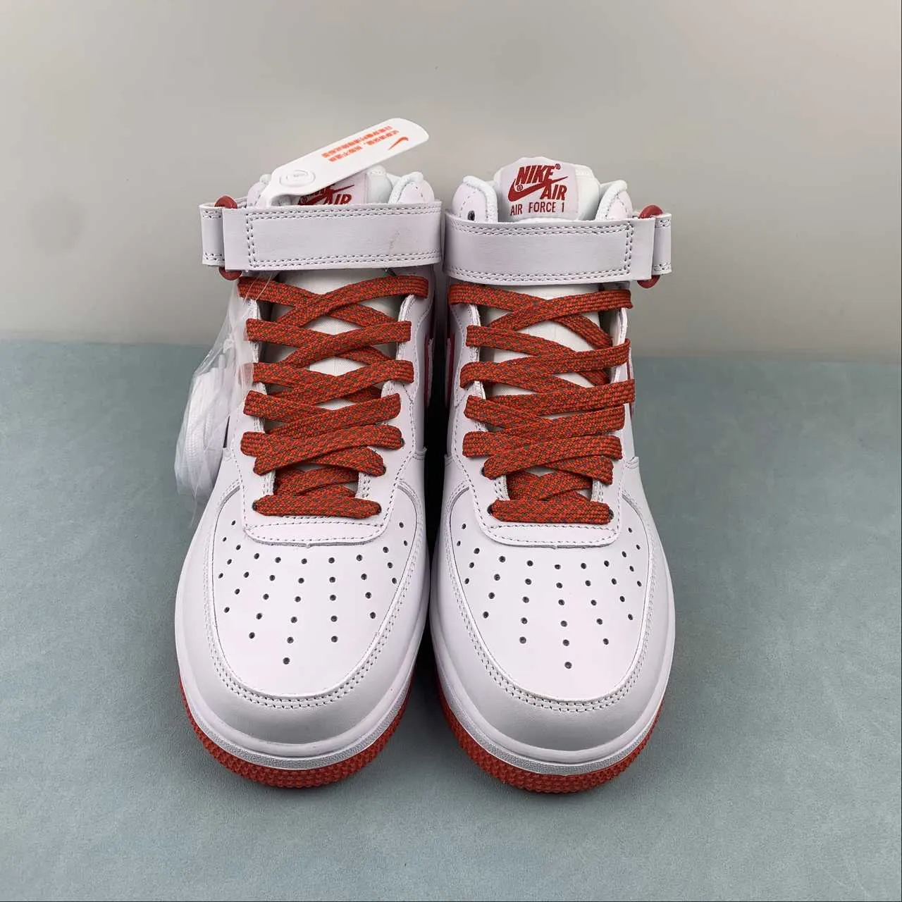 Bend Hike Urban Goer Air Force 1 07 Mid White Red WP5623-832
