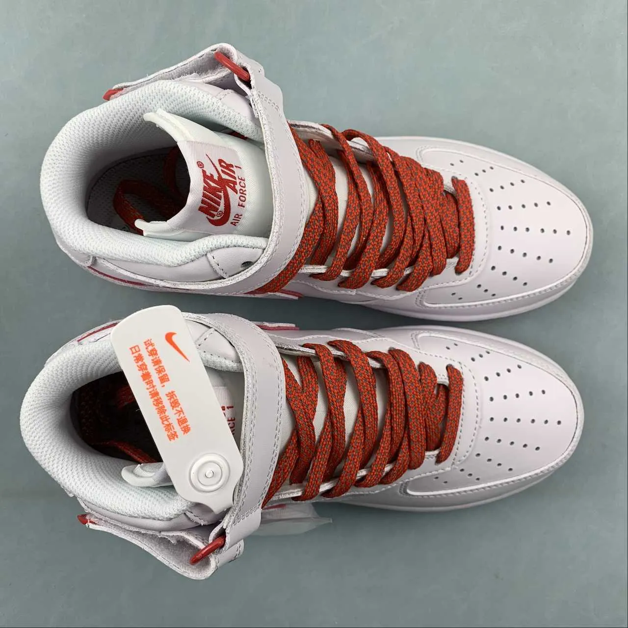 Stylish Upper Turn Hike Air Force 1 07 Mid White Red WP5623-832