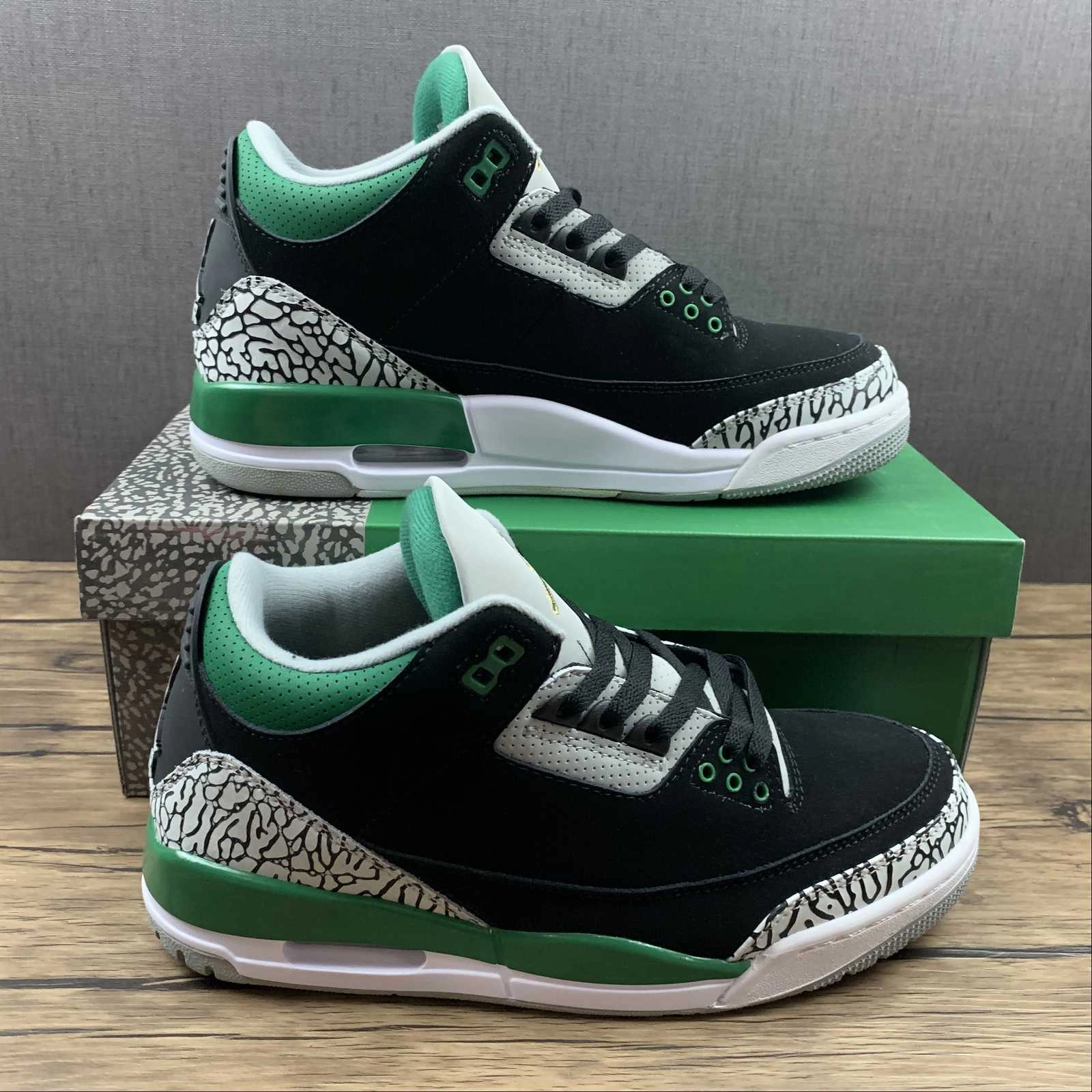 Air Jordan 3 Retro Black Pine Green CT8532-030 outfit pairing Chic Comfort