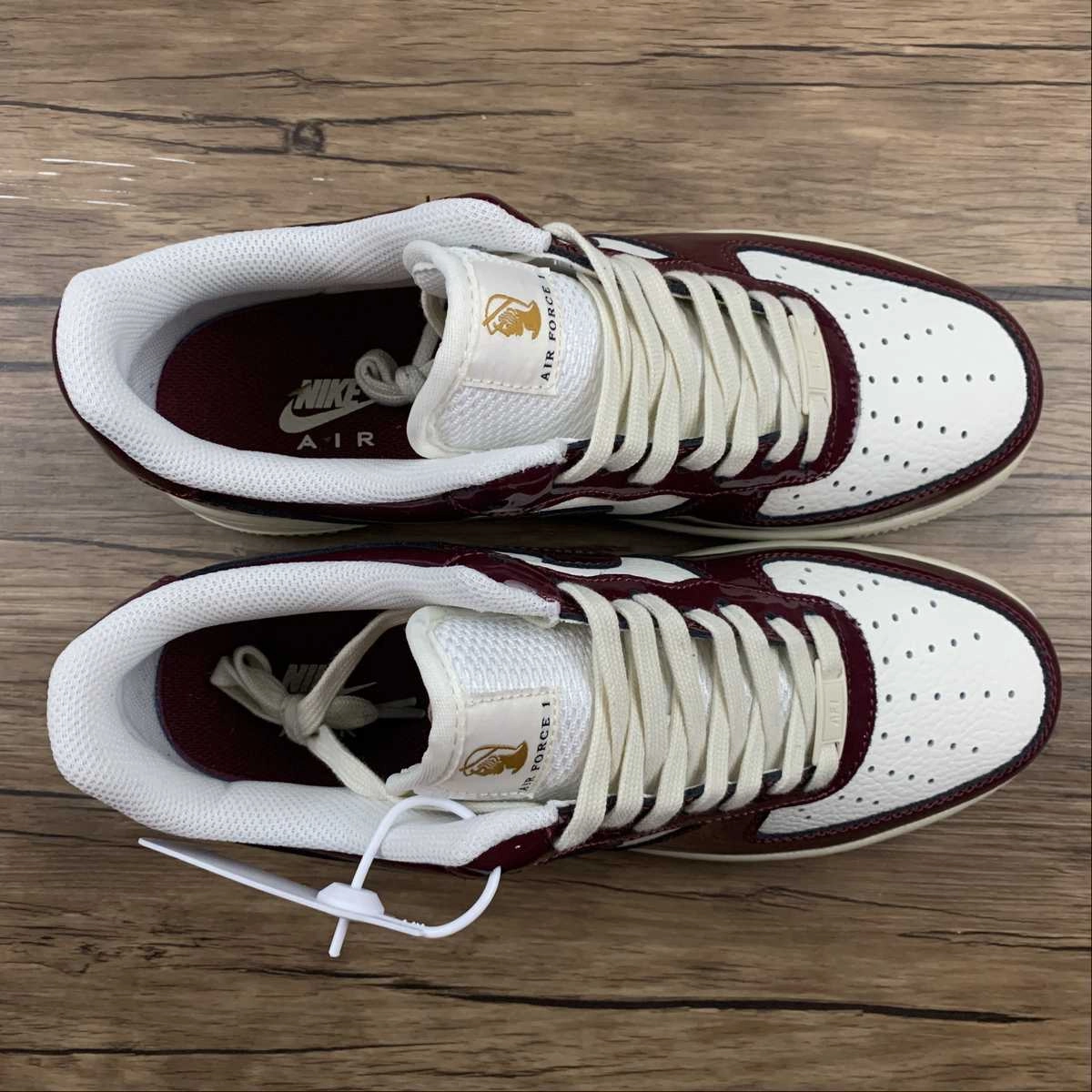 Toe Space All Around Air Force 1 Low Roman Empire Dark Beetroot White Sail DQ8583-100