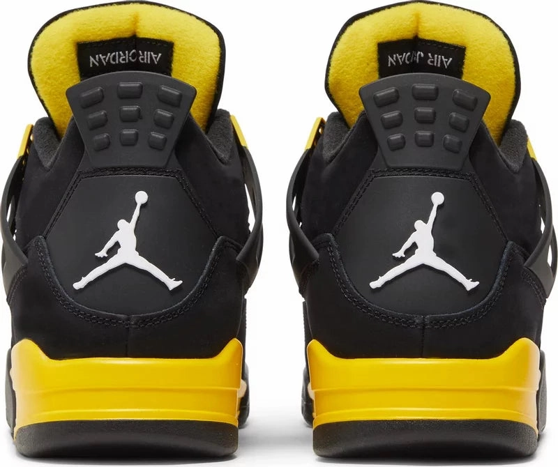 Breathable Material Nike Jordan 4 Yellow Thunder