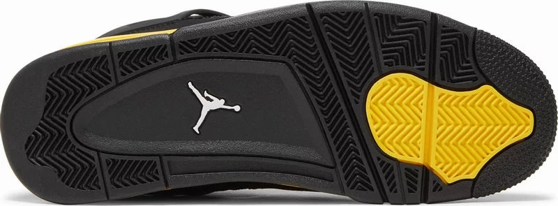 Nike Jordan 4 Yellow Thunder Contoured Sole