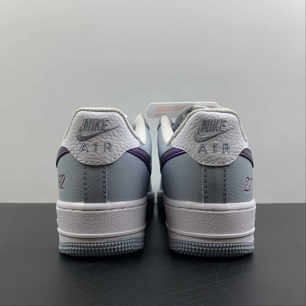 Mobility Ease Air Force 1 07 Low White Grey Bright Blue CW1888-609