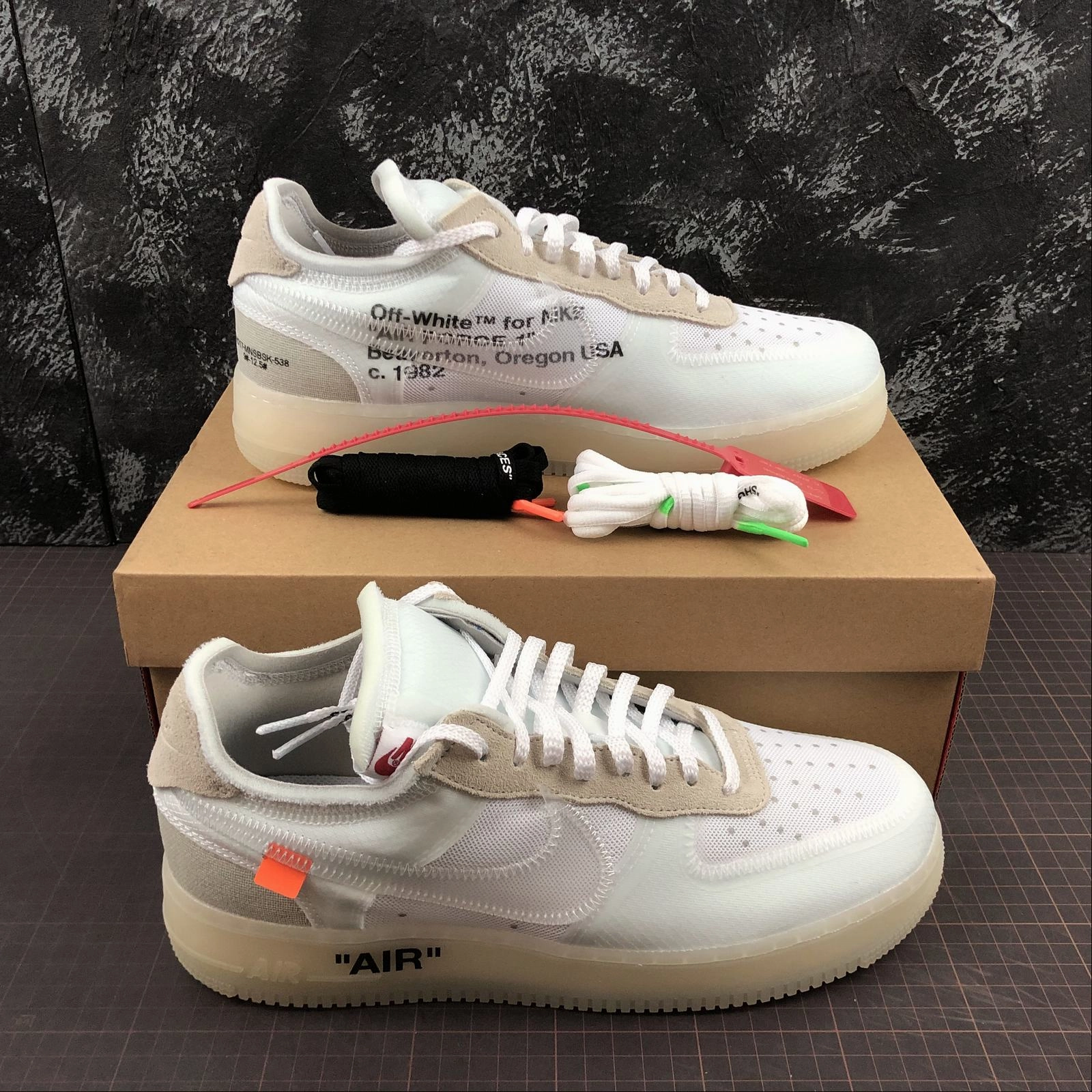 Glow Edge Versatile use Off White x Air Force 1 Low Virgil Ow White AO4606-100