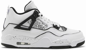 Stylish Comfort Elastic Lace System Nike Jordan 4 DIY GS