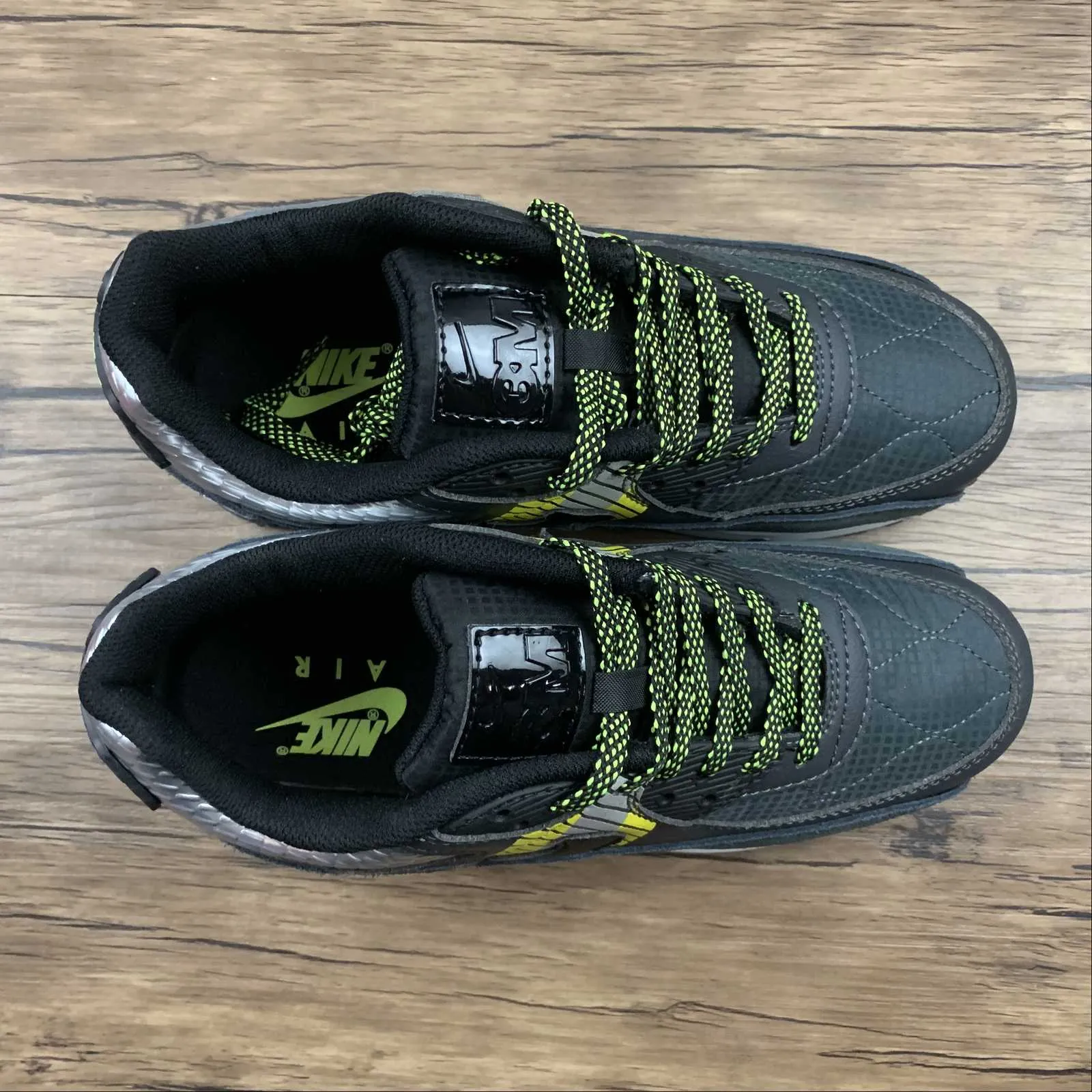 style - statement running in dry tracks shoes 3M x Air Max 90 Anthracite Volt Black White CZ2975-002