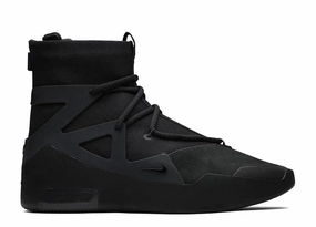 rubber outsole shoes Nike Air Fear of God 1 Triple Black