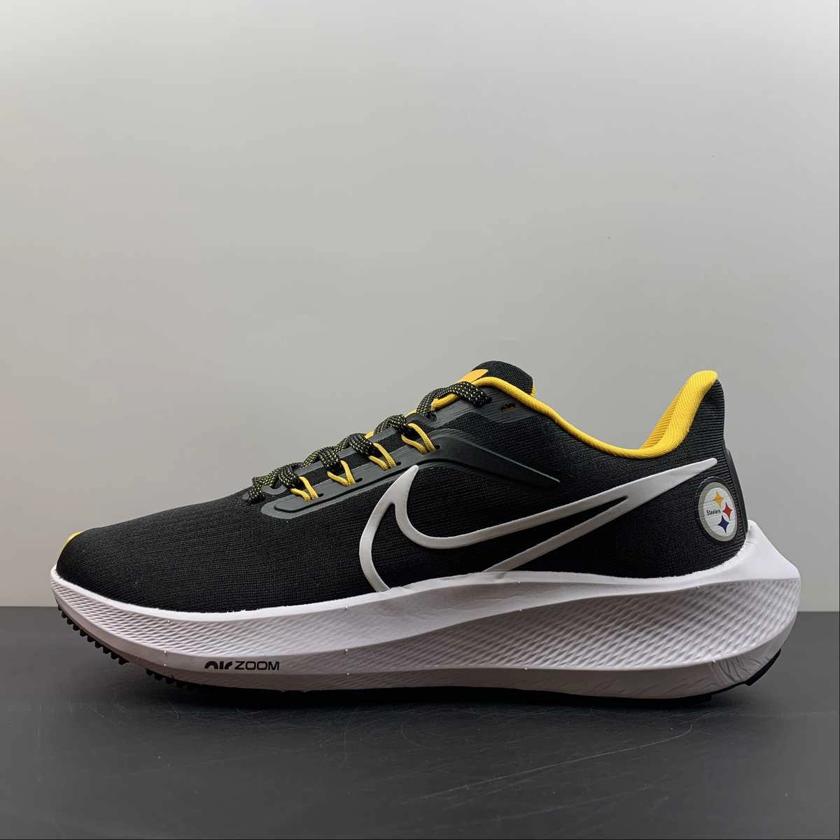 Air Zoom Pegasus 39 Black White Yellow DR2059-001 Long Lasting