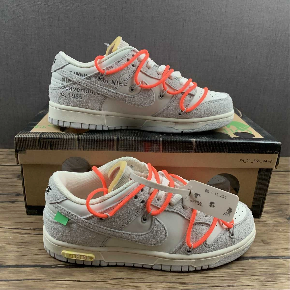 Dunk Low X Off-White 'Lote 11 de 50' DJ0950-108 Flexible Torsion Bar