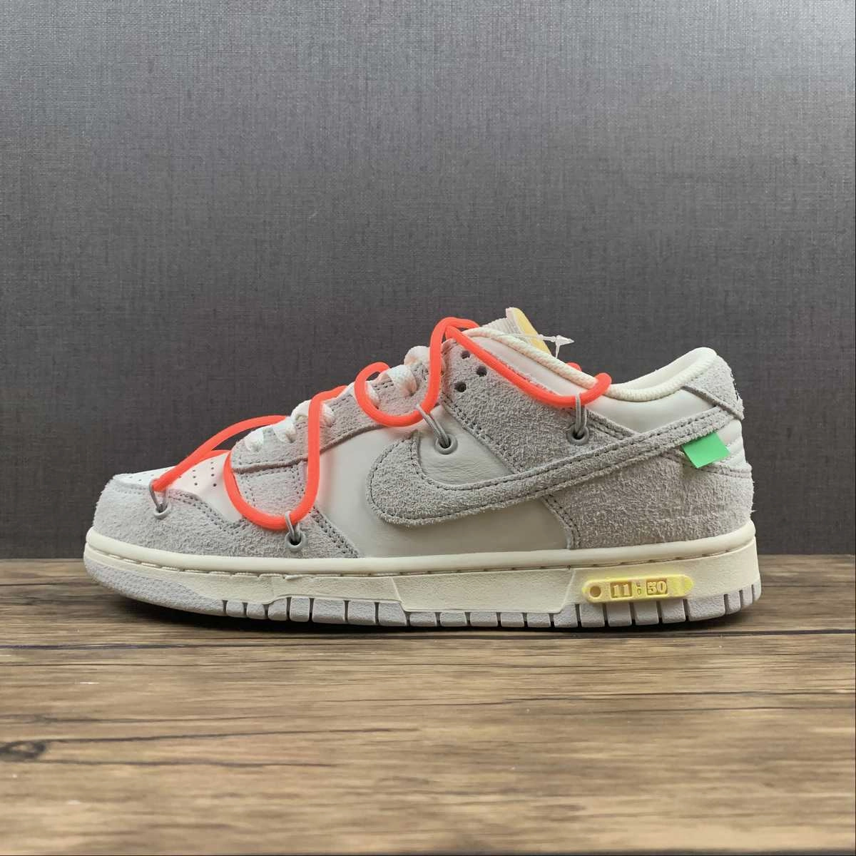 No Squeeze City Ready Dunk Low X Off-White 'Lote 11 de 50' DJ0950-108