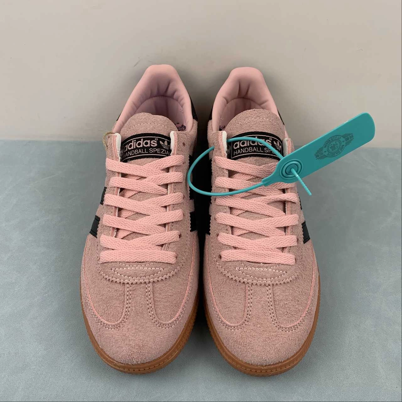 Comfortable Foot Cushion Adidas Handball Spezial Clear Pink Arctic Night Gum IF6561