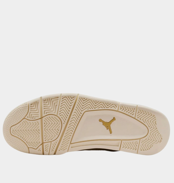 Tension Dispersing Outsole Nike Air Jordan 4 Retro Sail Metallic Gold